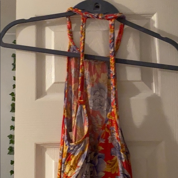high neck flowy sundress - Picture 2 of 5